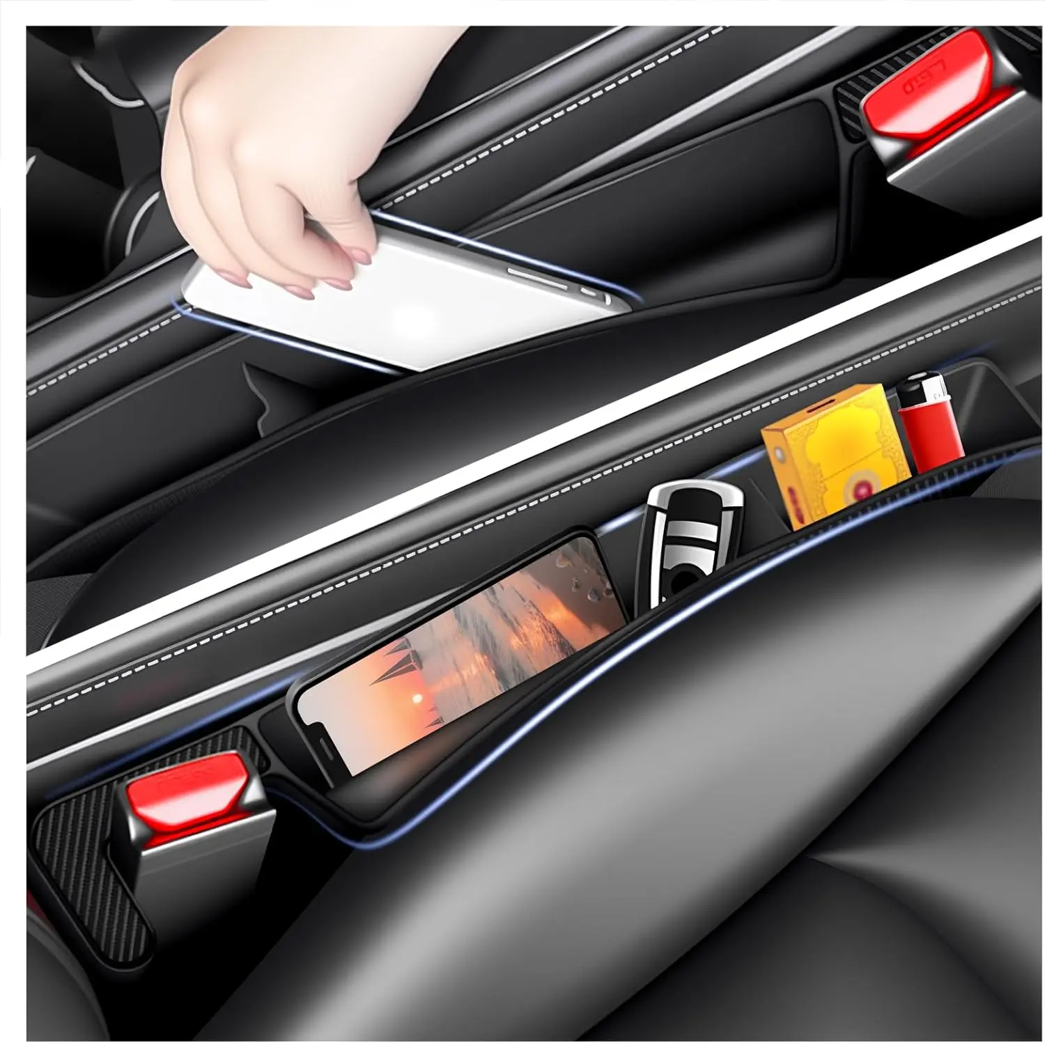 TONGYUYU Car Seat Gap Filler for Hyundai IONIQ 5