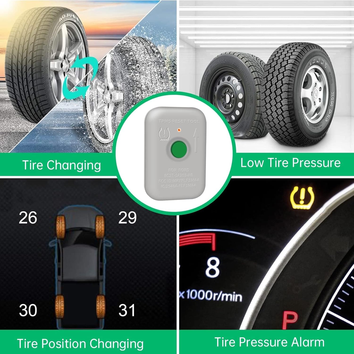 VXDAS TPMS19 Reset Tool for Ford, Lincoln & Mercury Easy Sensor Relearn - Image 3